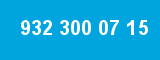 932 300 07 15
